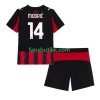 Fotballdrakt AC Milan Luca Modrić 14 Barn Hjemmetrøye 2025-2026 Kortermet